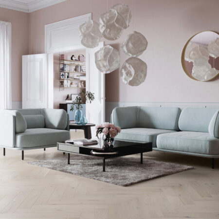 Snow Oak Herringbone (New Optilock)