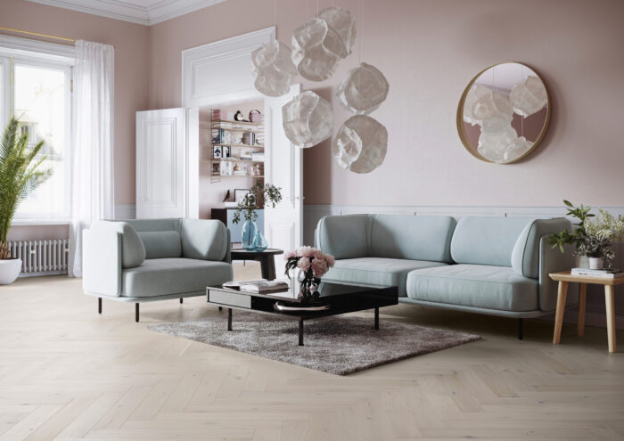 Snow Oak Herringbone (New Optilock)