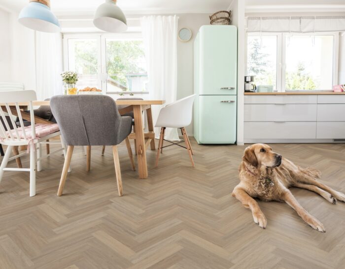Nordikka Living Canadian Elm Herringbone - Kitchen