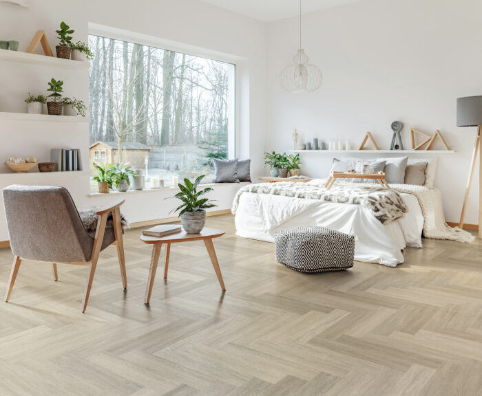Nordikka Living European Poplar Herringbone - Bedroom
